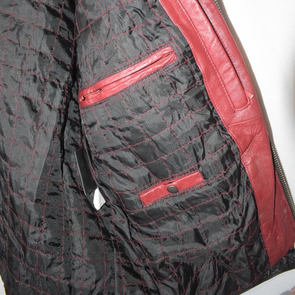 Wilson’s Leather M.Julian Motorcycle Jacket Medium - Picture 4 of 6